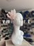 Pale Pink Fascinator Clip with Vintage Feathers & Pearls-Fascinators Direct