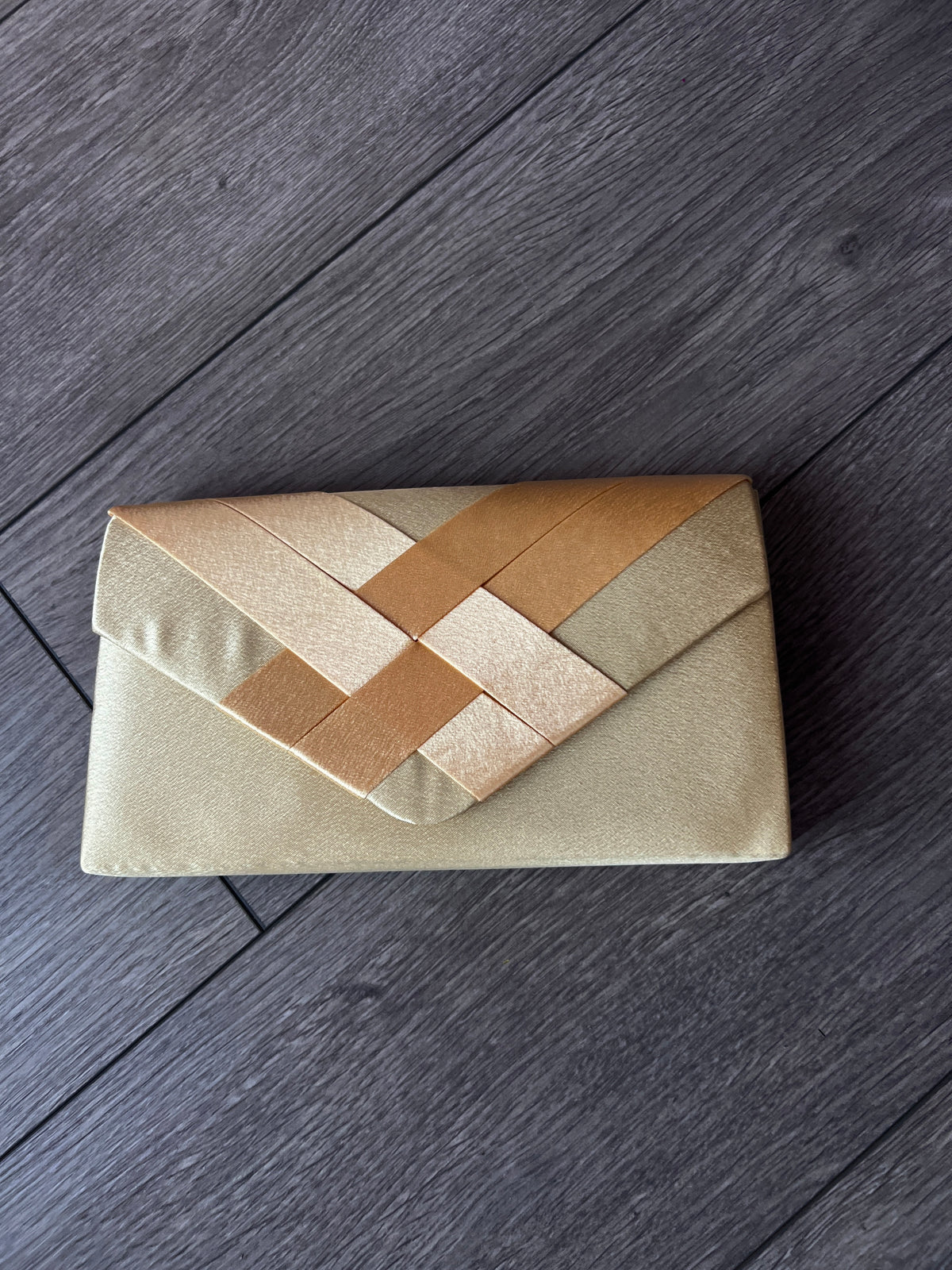 Pale Yellow Pleated Envelope Clutch Bag-Fascinators Direct