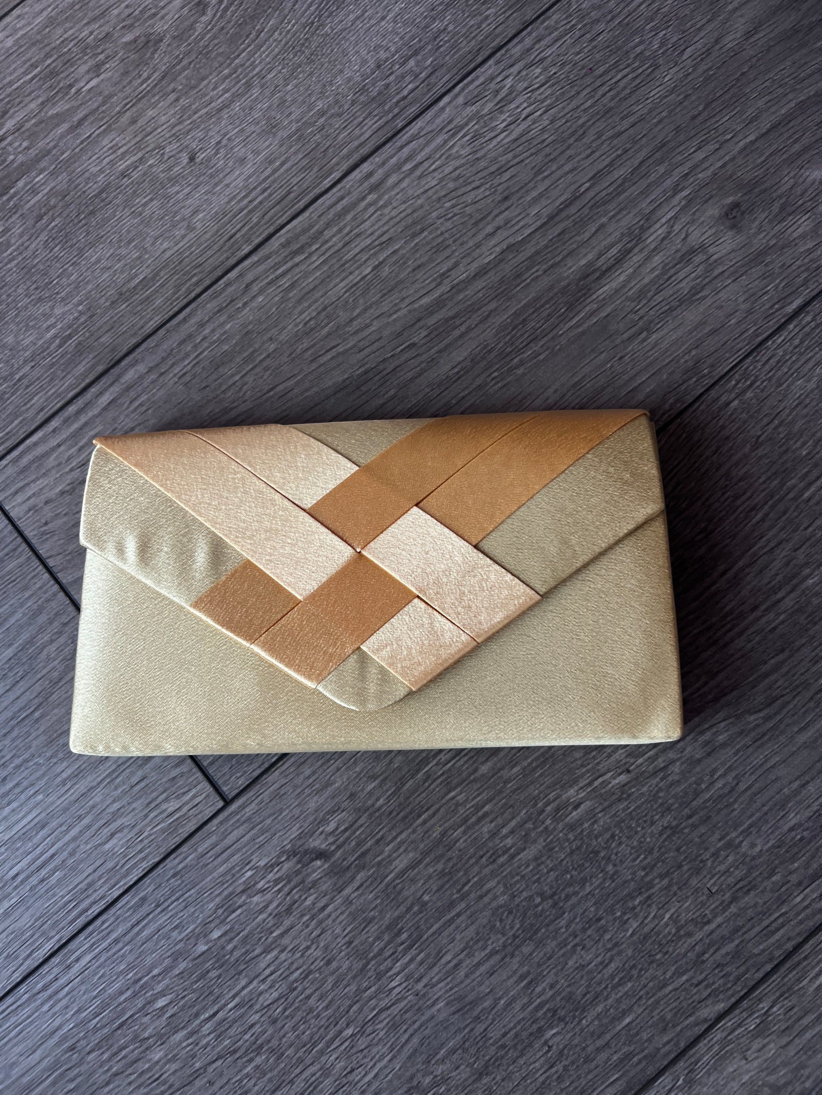 Pale Yellow Pleated Envelope Clutch Bag-Fascinators Direct