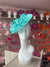 Peacock Disc Fascinator with Decorative Bow-Fascinators Direct