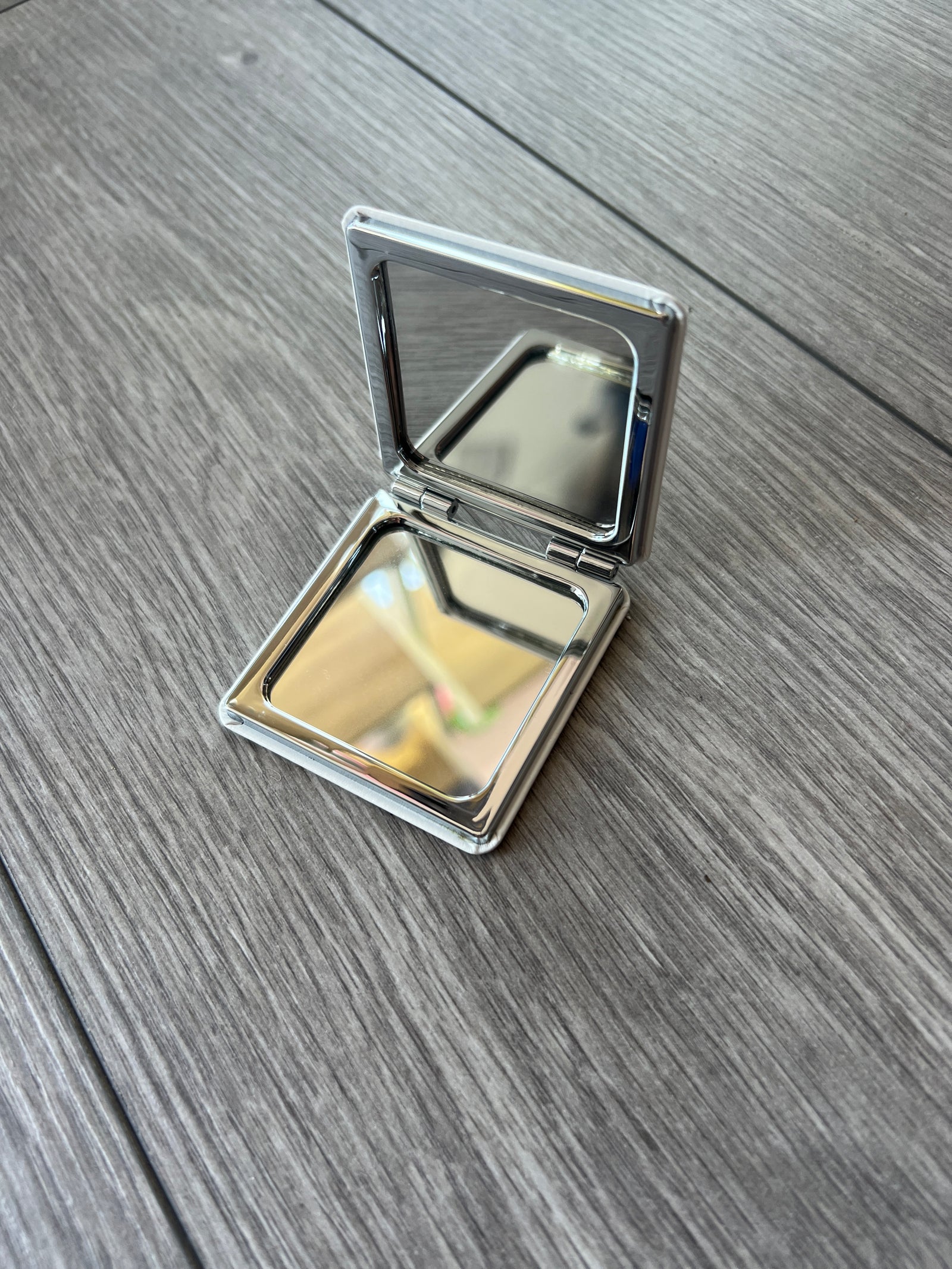 Pearl Shell Effect Double Sided Makeup Mirror-Fascinators Direct