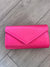 Pink Envelope Clutch Bag-Fascinators Direct