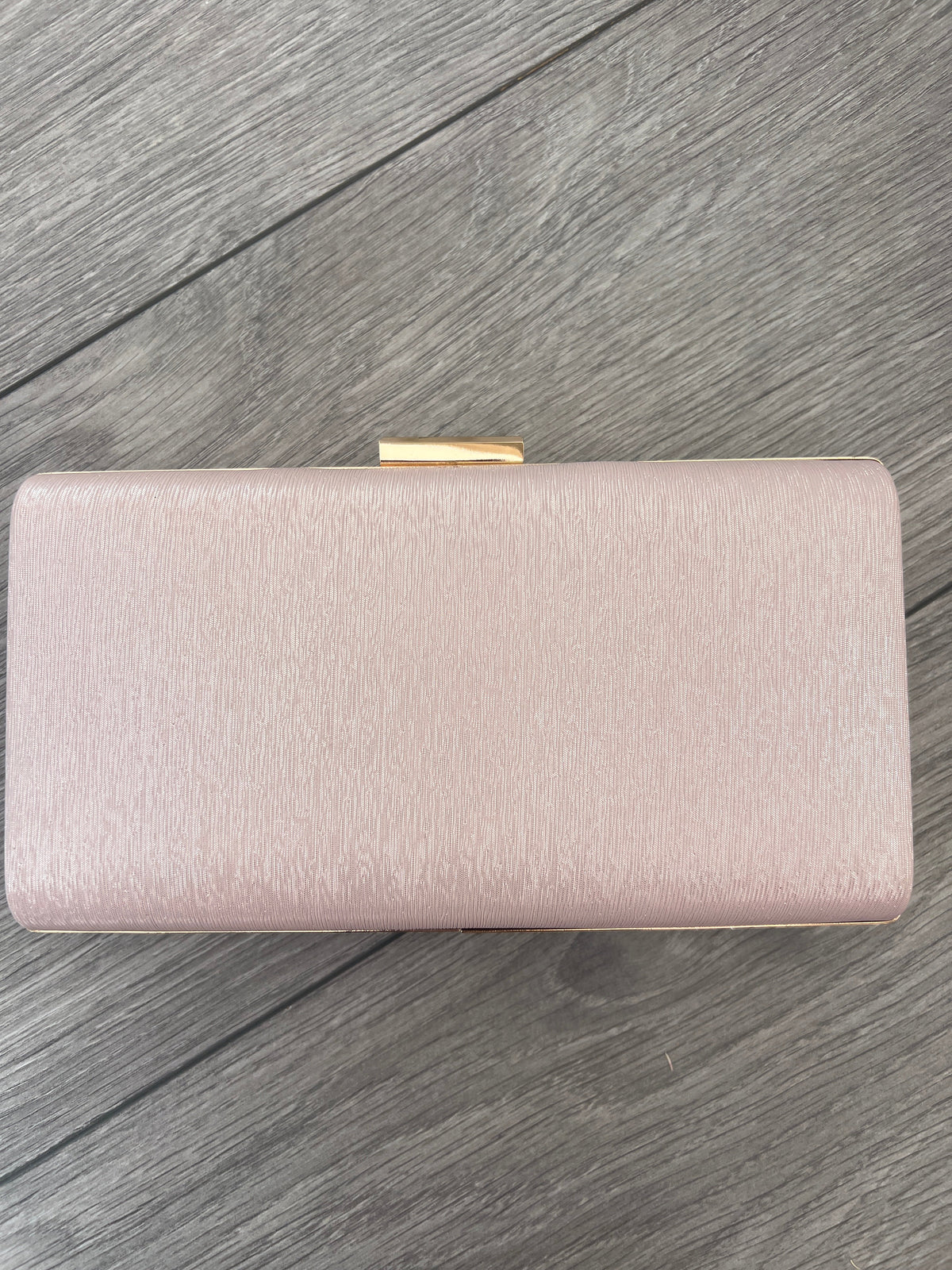 Pink and grey clutch bag hotsell