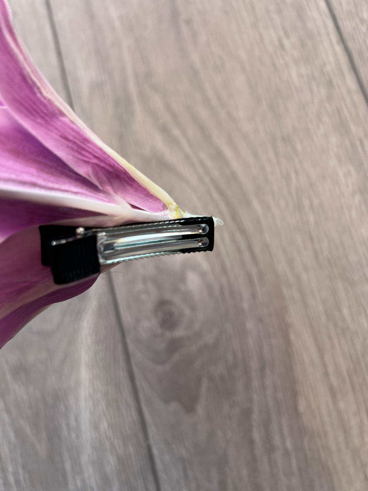 Purple Lily Flower Hair Clip-Fascinators Direct