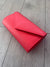 Red Metallic Envelope Clutch Bag-Fascinators Direct