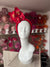 Red Orchid Flower Chunky Headband Fascinator-Fascinators Direct