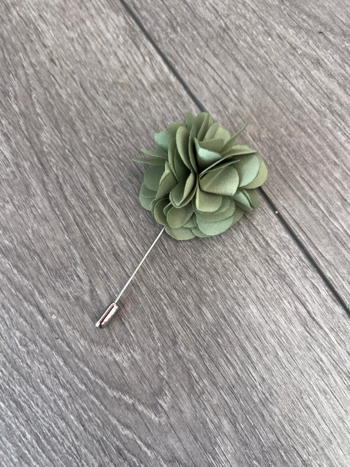 Sage Green Men’s Classic Tie &amp; Pin-Fascinators Direct