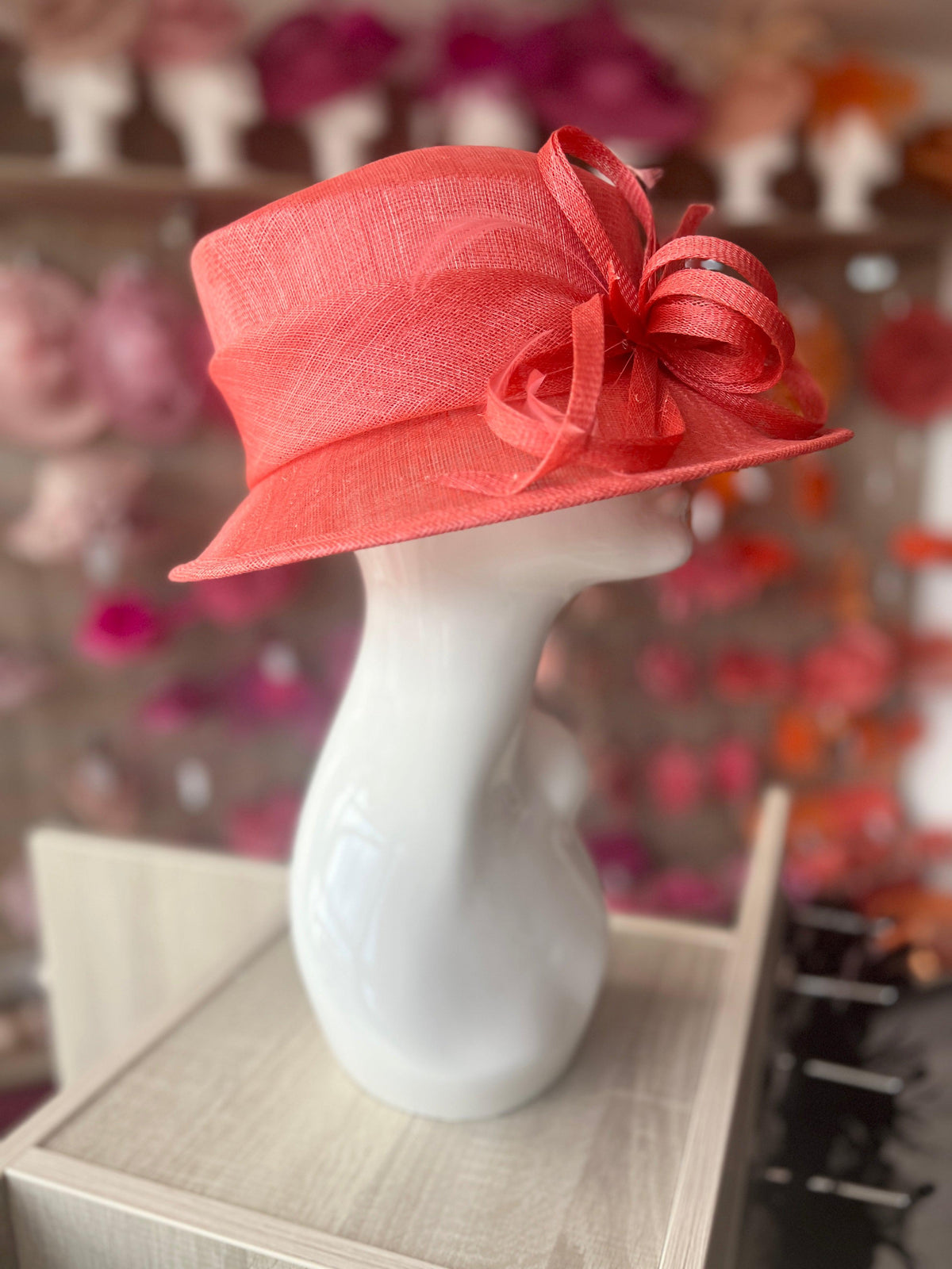 Coral Fascinators Coral Hair Fascinators Coral Fascinator Hats