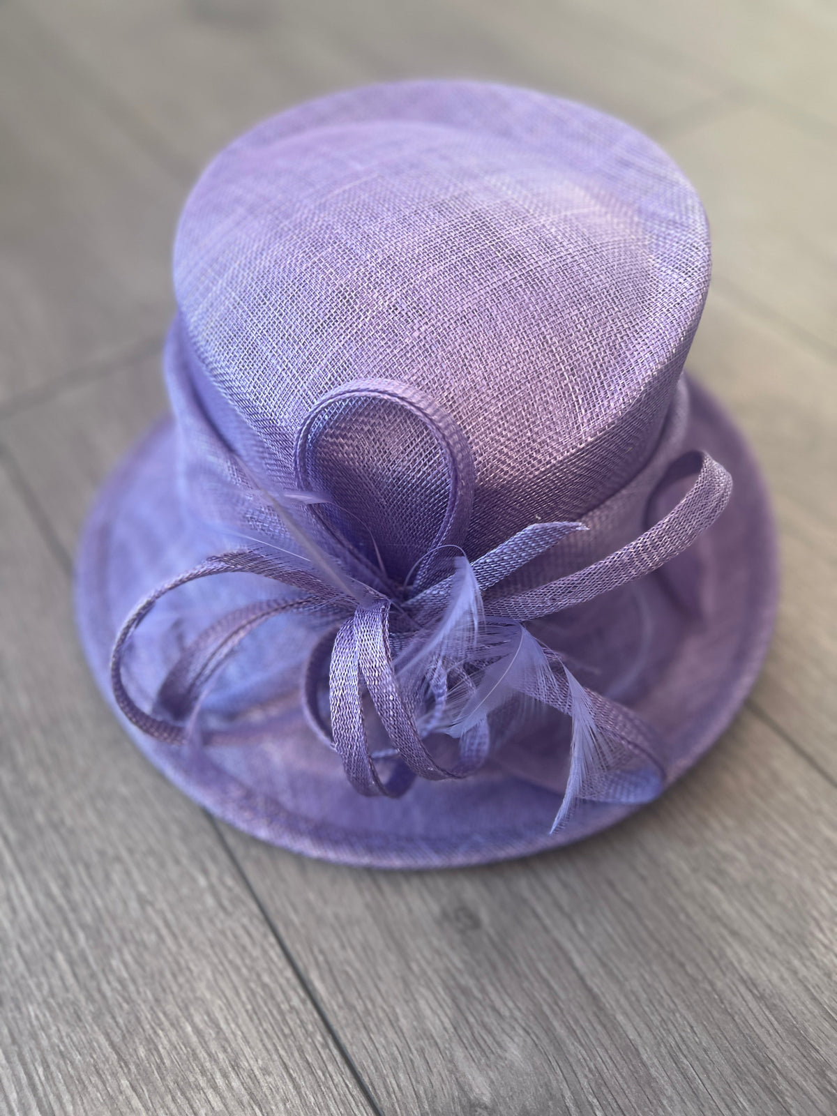 Short Brim Wisteria Occasion Hat-Fascinators Direct