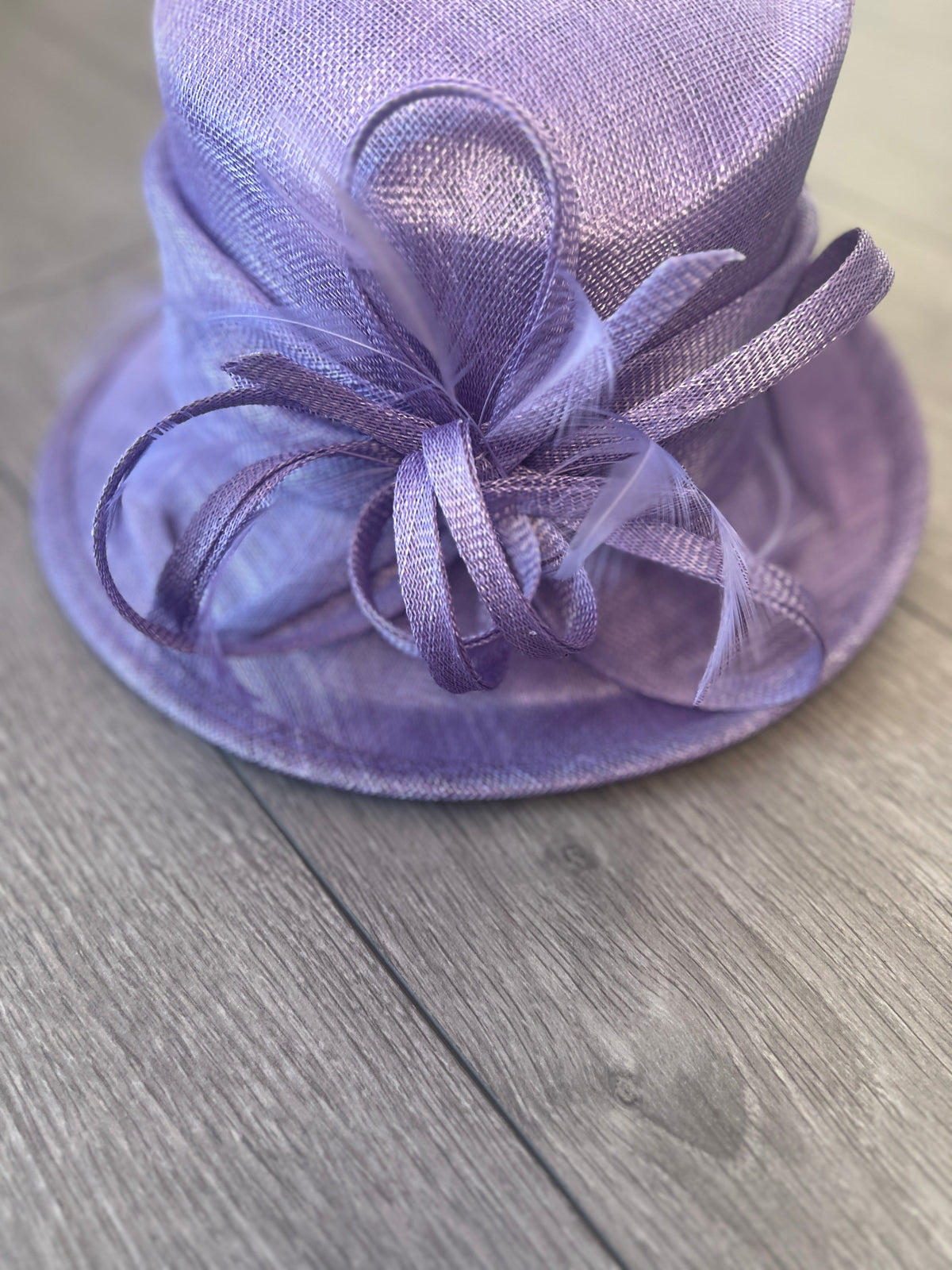 Short Brim Wisteria Occasion Hat-Fascinators Direct
