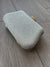 Silver Shimmer Box Clutch Bag-Fascinators Direct