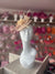 Sinamay Nude Round Base Fascinator with Twirl Flower and Feathers-Fascinators Direct