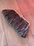 Slate Satin Art Deco Detail Clutch Bag-Fascinators Direct