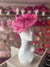 Stylish Flamingo Disc Fascinator with Decorative Bow-Fascinators Direct