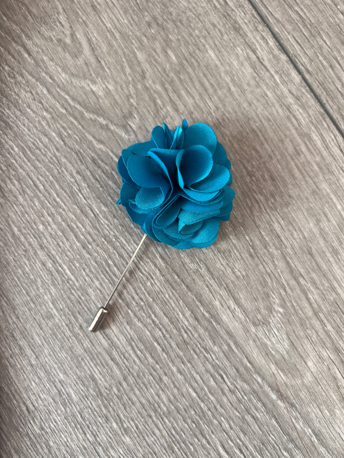 Teal Men’s Classic Tie &amp; Pin-Fascinators Direct