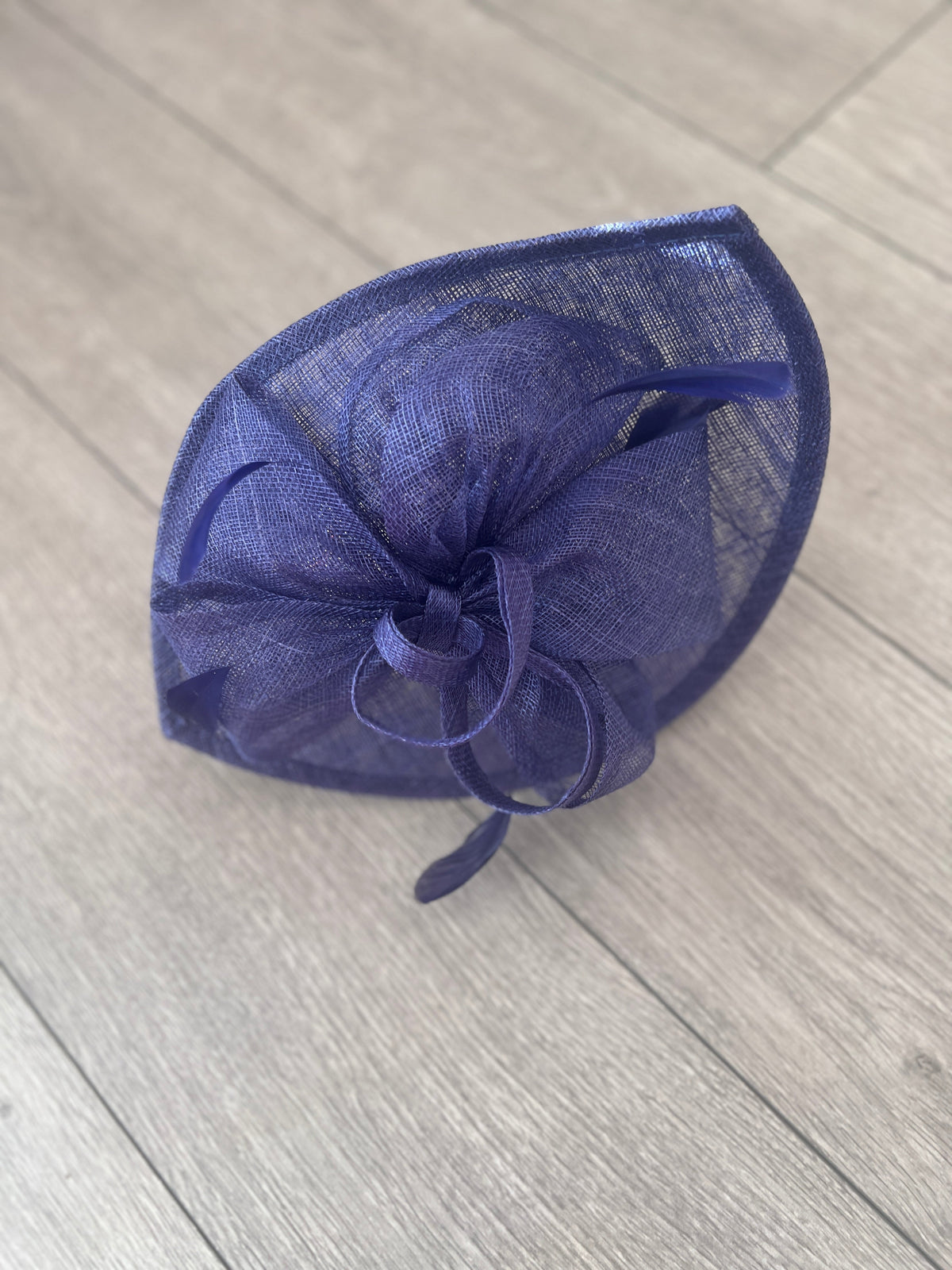 Twilight Disc Fascinator with Decorative Bow-Fascinators Direct