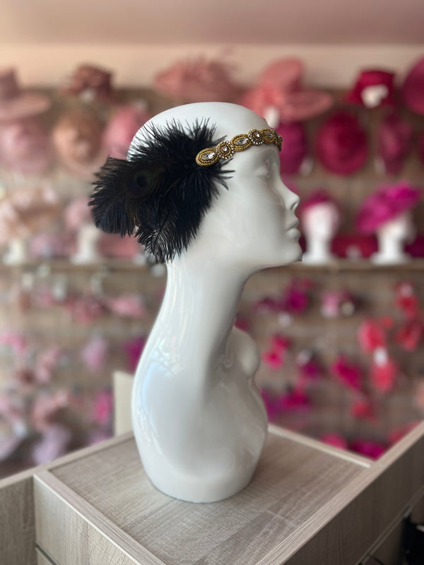 1920 flapper headpiece