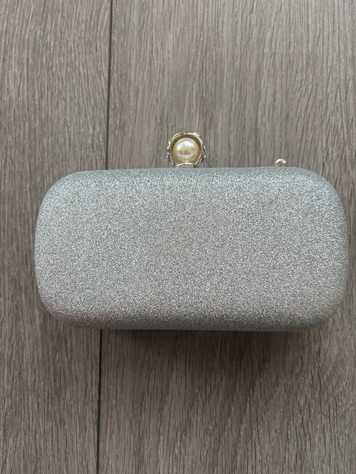 Vintage Deco Pearl Beaded Diamante Clutch Bag - Ivory-Fascinators Direct