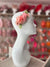 Vintage Floral Hair Comb Pale Pink-Fascinators Direct