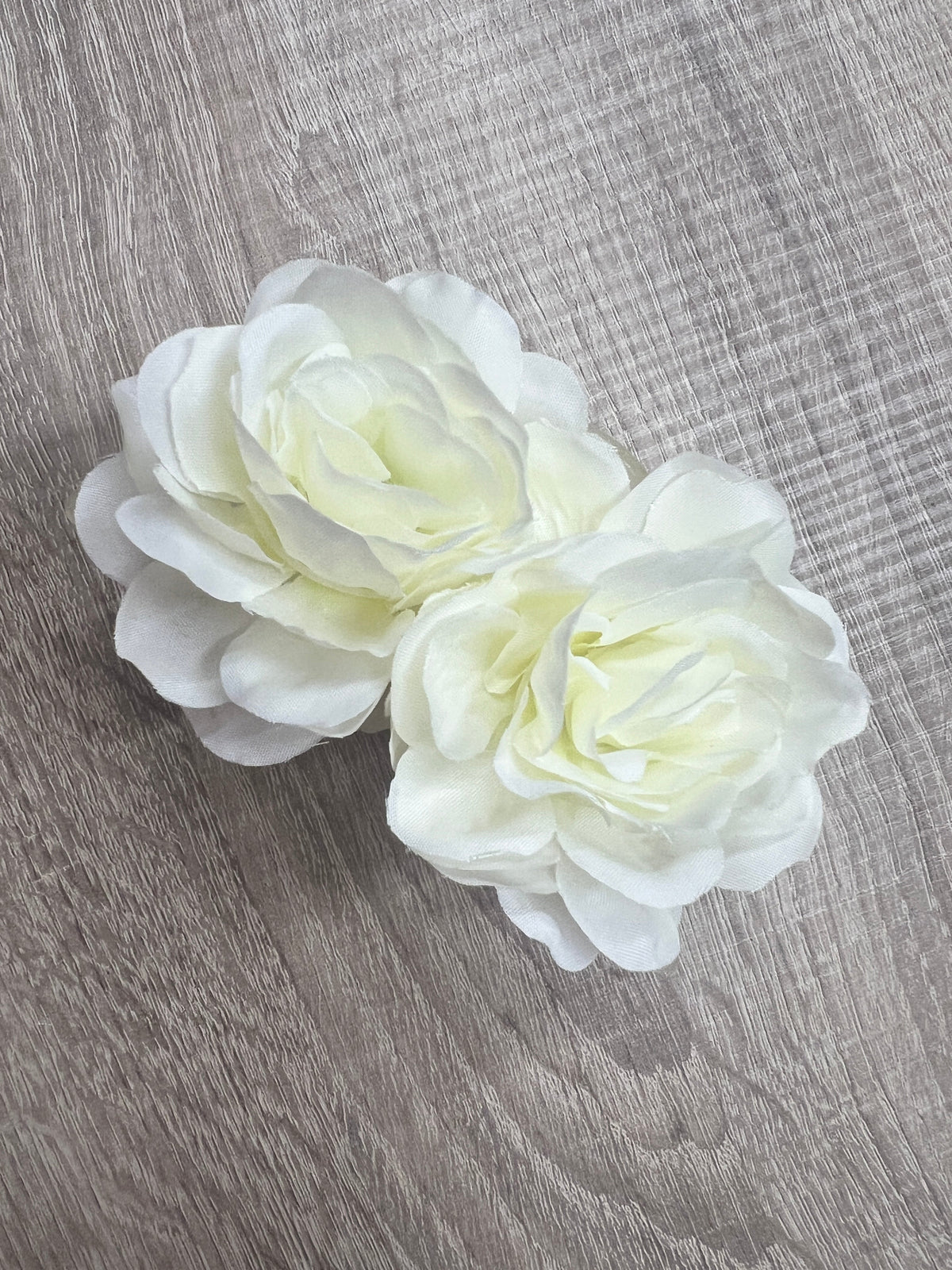 Vintage Rose Flower Ivory Fascinator Hair Claw-Fascinators Direct
