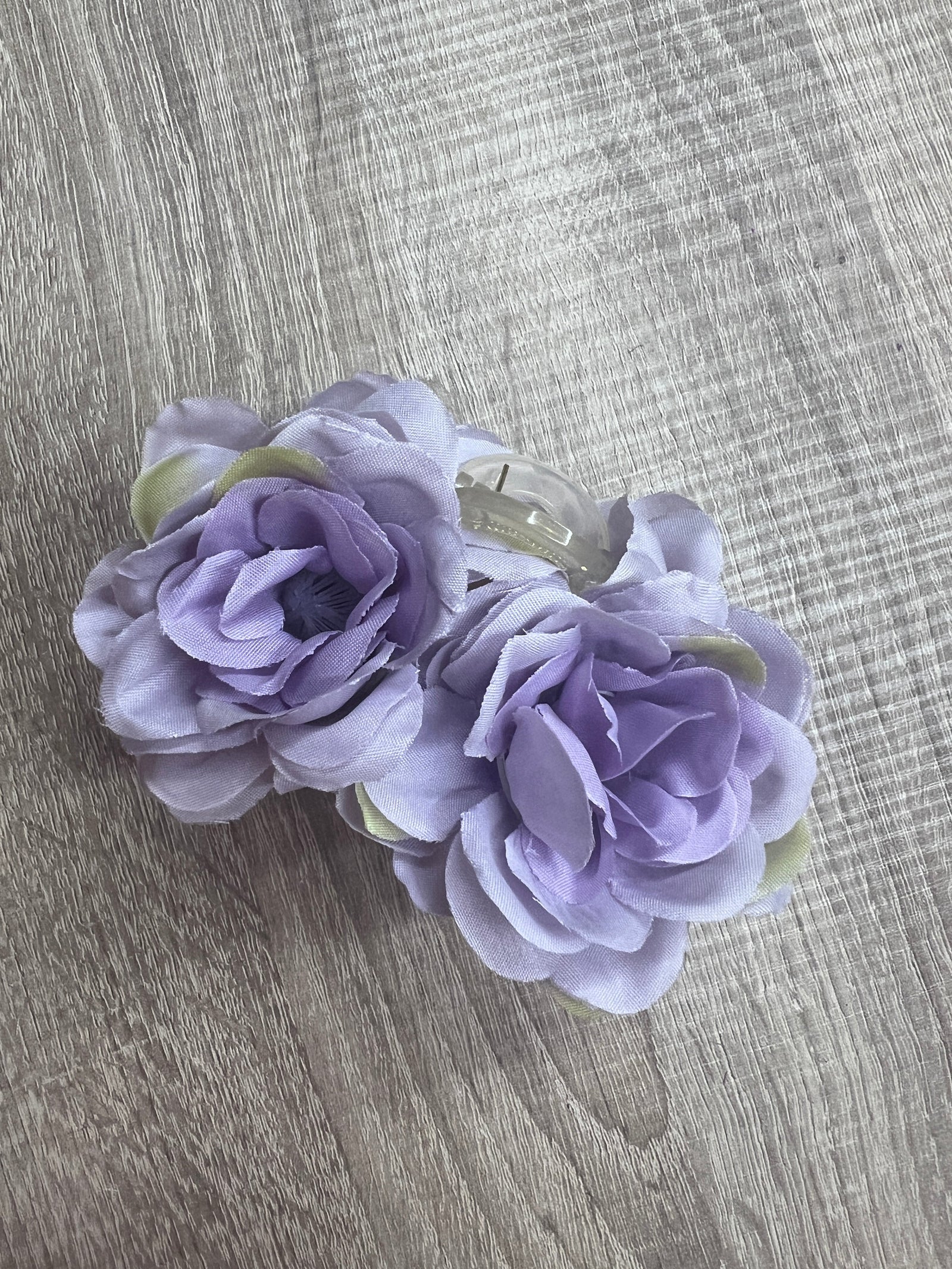 Vintage Rose Flower Lilac Fascinator Hair Claw-Fascinators Direct