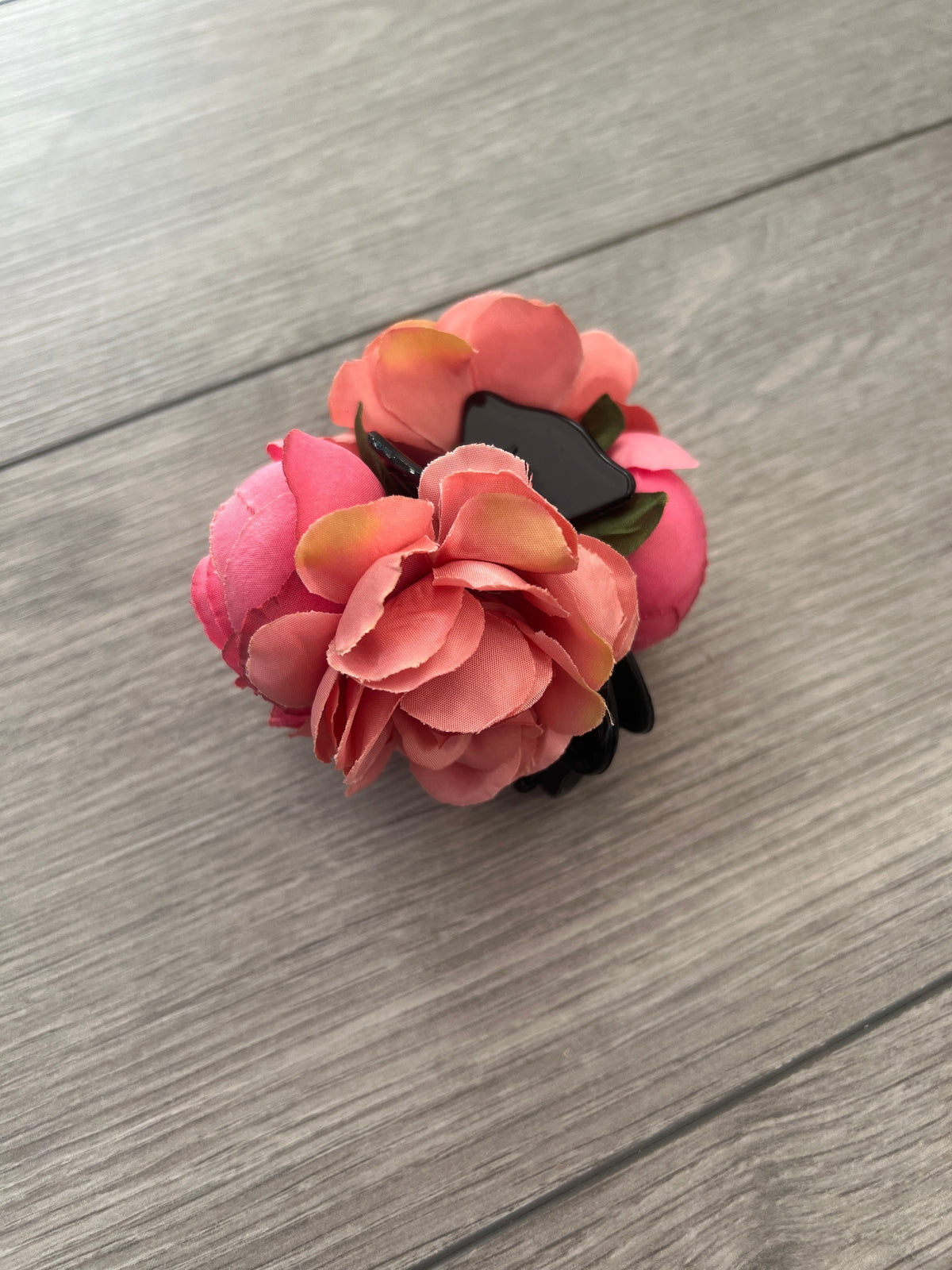 Vintage Rose &amp; Peony Hair Flower Pink &amp; Blush Fascinator Hair Claw-Fascinators Direct