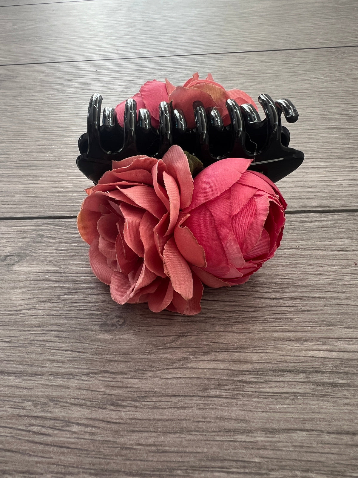 Vintage Rose &amp; Peony Hair Flower Pink &amp; Blush Fascinator Hair Claw-Fascinators Direct