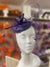 Violet Pillbox Hat with Veil & Curled Quill-Fascinators Direct