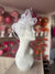 White Diamanté Loop Bow Fascinator-Fascinators Direct