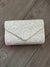 White Envelope Clutch Bag-Fascinators Direct