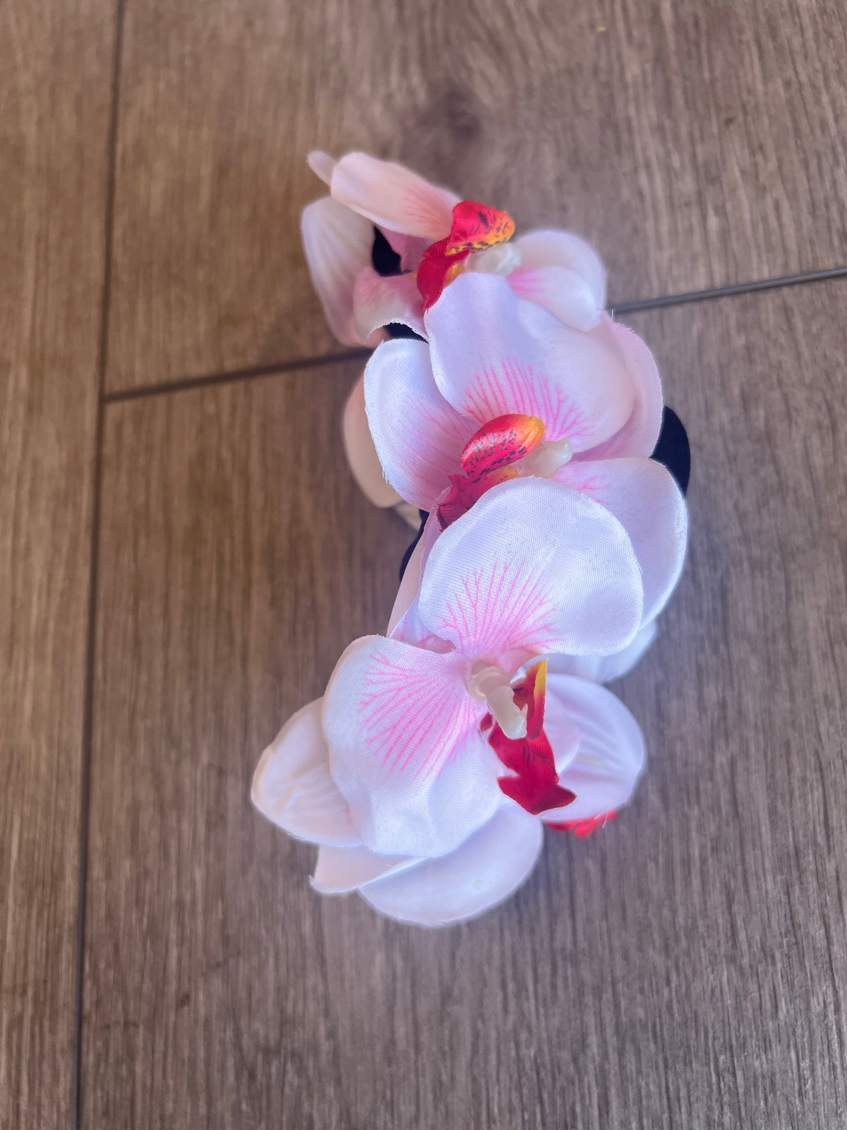 White Orchid Hair Claw-Fascinators Direct