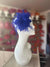 Wispy Feather Blue Fascinator on Hair Clip-Fascinators Direct