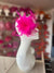 Wispy Feather Fuchsia Fascinator on Hair Clip-Fascinators Direct