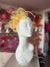 Yellow Diamanté Loop Bow Fascinator-Fascinators Direct