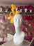 Yellow Large Loop Feather Headband Fascinator-Fascinators Direct