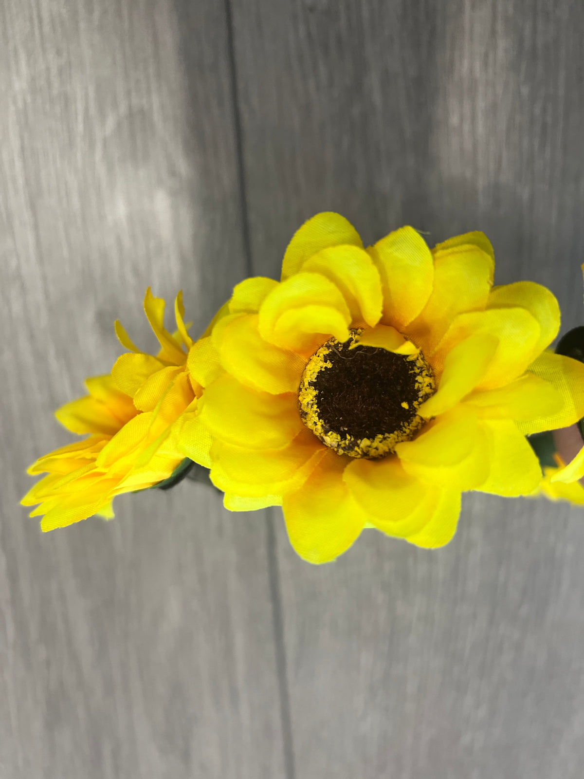 Yellow Sunflower Headband-Fascinators Direct