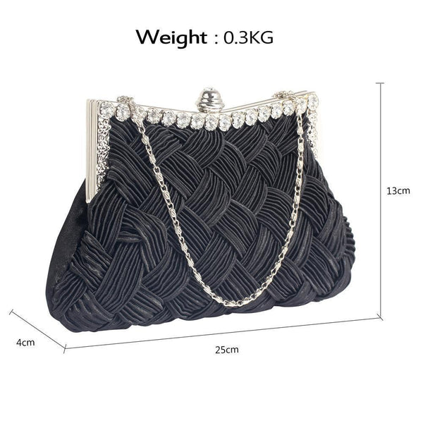 Black evening best sale bags uk