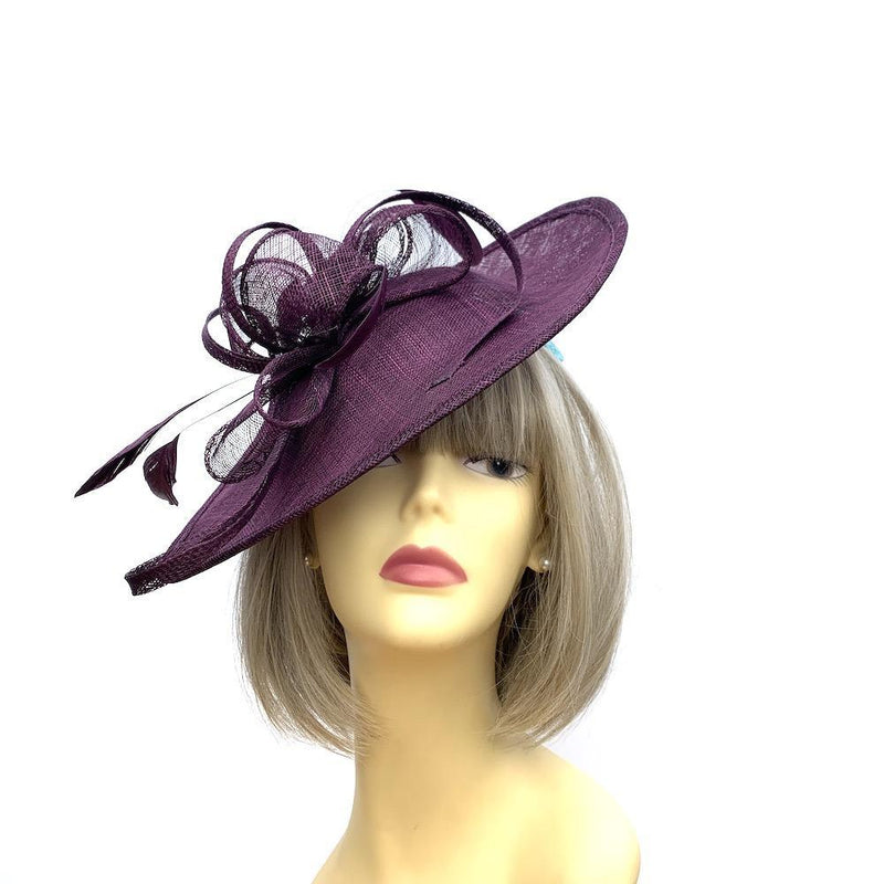 Purple Fascinators - Purple Hair Fascinators & Purple Fascinator Hats