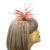 Blush Pink Fascinator with Crin Loops, Beads & Feathers-Fascinators Direct