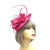 Bright Pink Saucer Style Fascinator Hat-Fascinators Direct