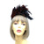 Brown & Black Vintage Feather Flapper Headband Fascinator-Fascinators Direct