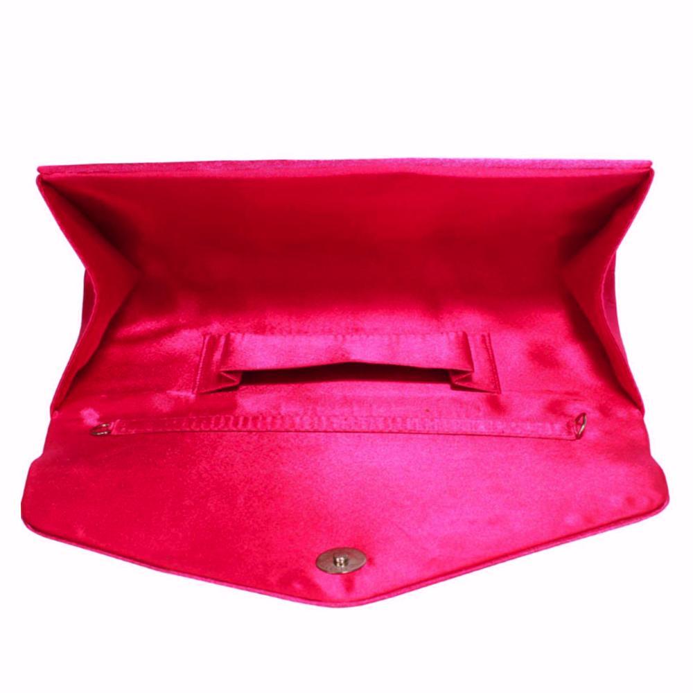 Cerise pink clutch bag on sale uk