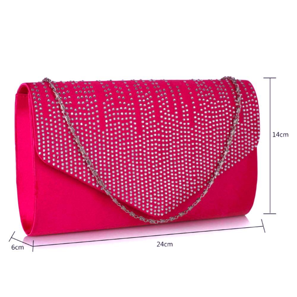 Cerise pink clutch bag uk new arrivals