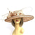 Classic Sinamay Almond Wedding Hat-Fascinators Direct