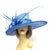 Classic Sinamay Bluebell Wedding Hat-Fascinators Direct