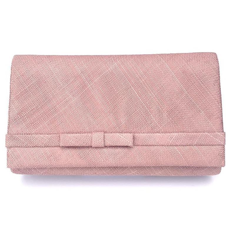 Blush pink clutch bag for wedding Clearance