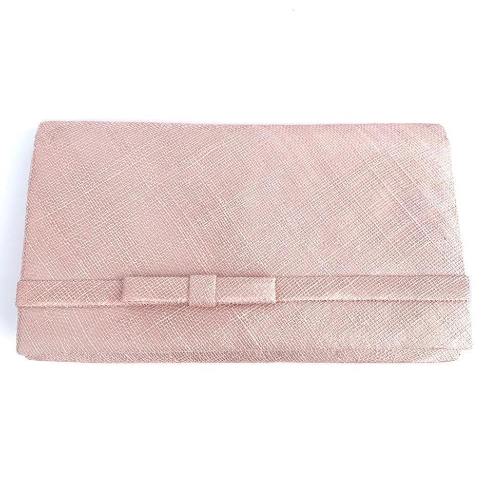 Pale pink clutch bags for weddings Clearance