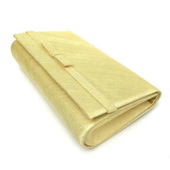 Pale yellow clutch online bag