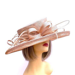 Gold sale wedding hat