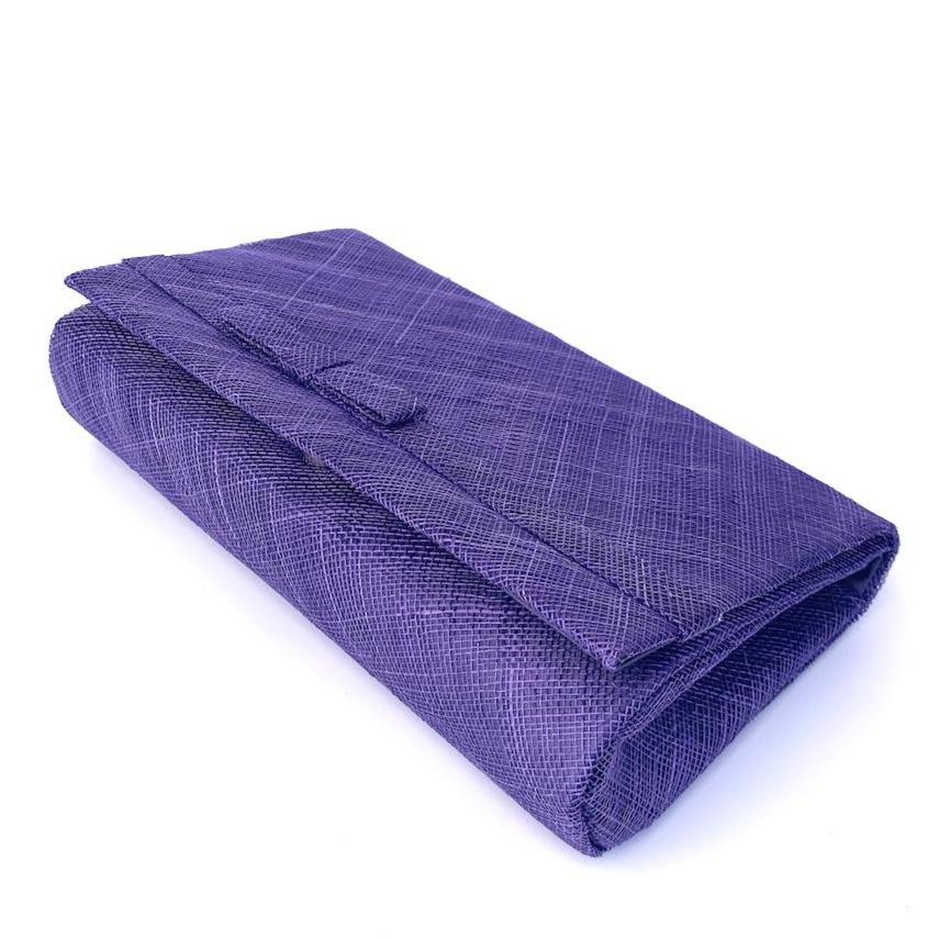 Deep purple hot sale clutch bag